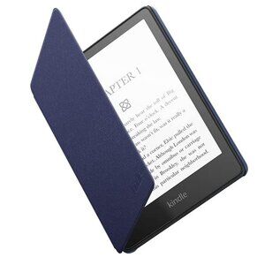 NIB - Amazon Kindle Paperwhite Leather Protective Cover  (11th Gen) – Blue